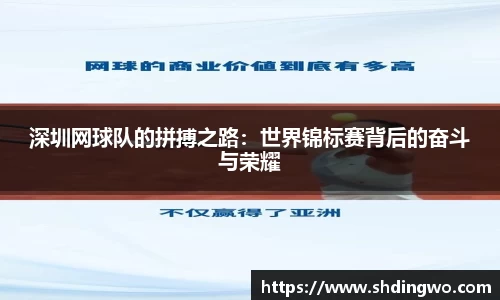 深圳网球队的拼搏之路：世界锦标赛背后的奋斗与荣耀